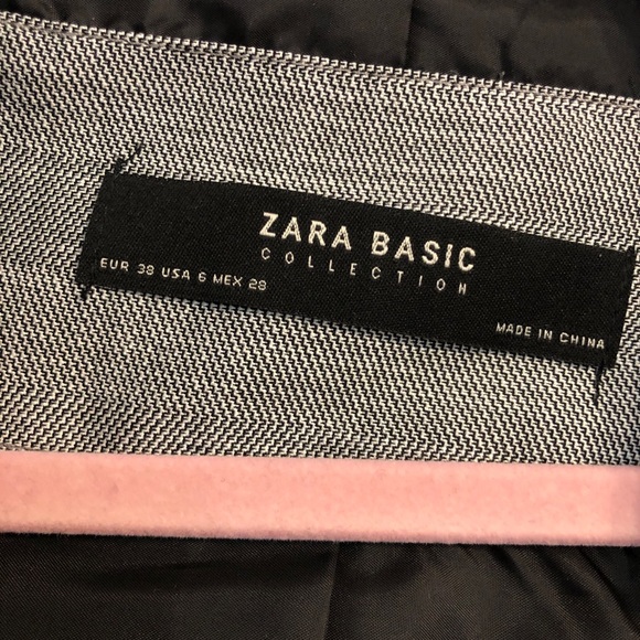 Zara basic gray blazer - Picture 2 of 3